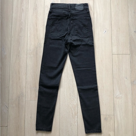 Levi’s Mile High Super Skinny Black Jeans Women’s Size 24 - Picture 2 of 14